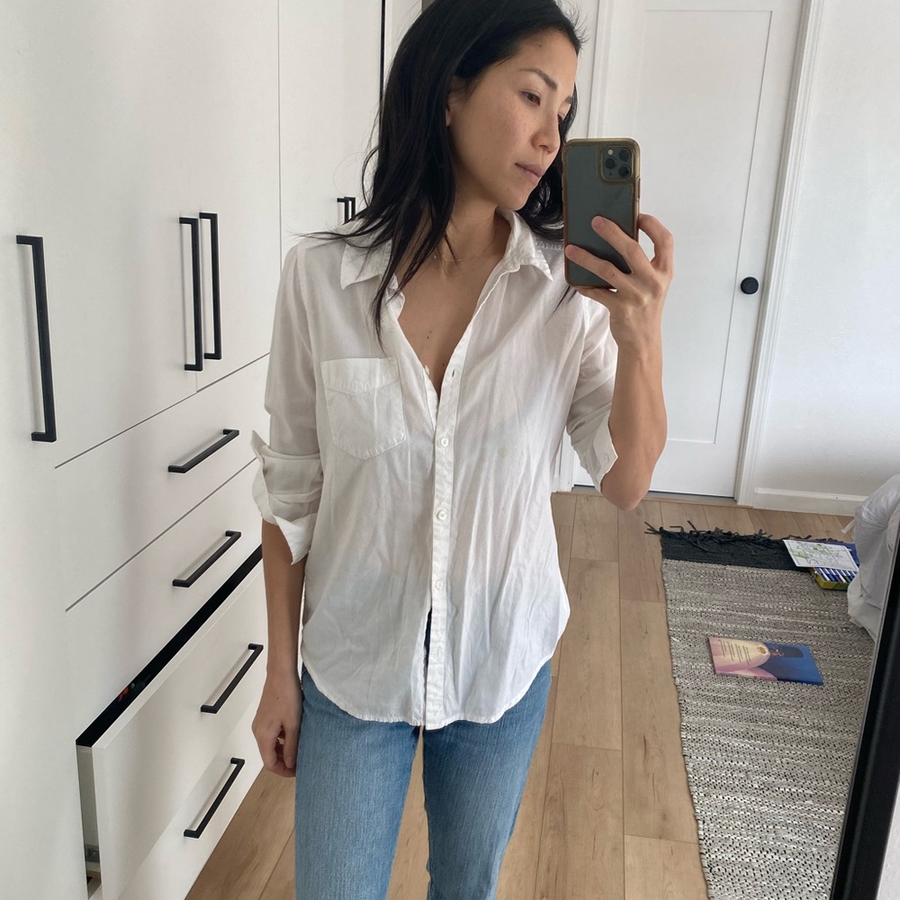 BP casual white blouse